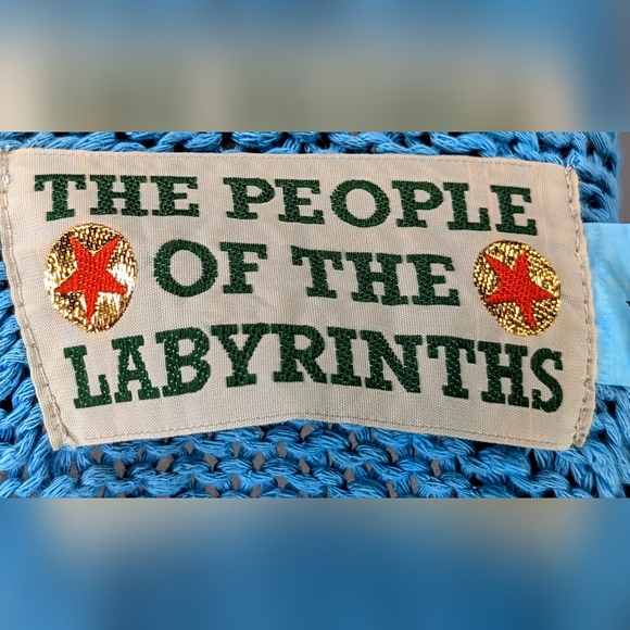 RARE!  THE PEOPLE OF THE LABYRINTHS •  Knit SCIENCE Sweater - Picture 2 of 4
